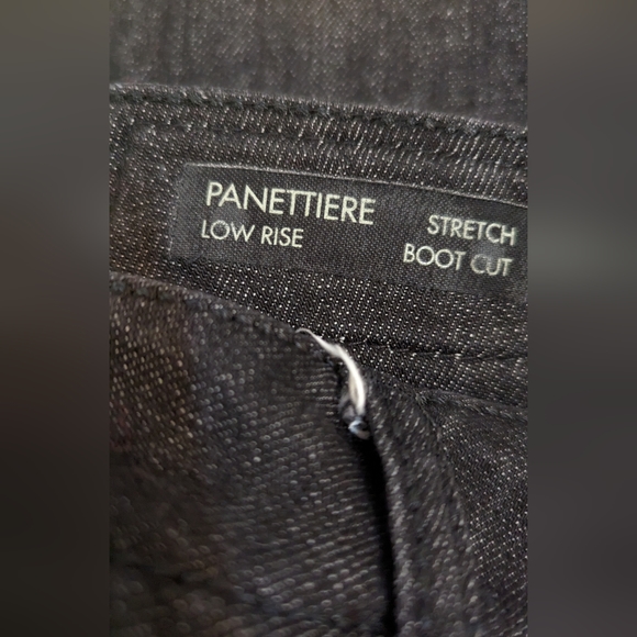 Buffalo David Bittone black Panettire stretch boot cut sequence detail jeans 30 - Picture 9 of 9